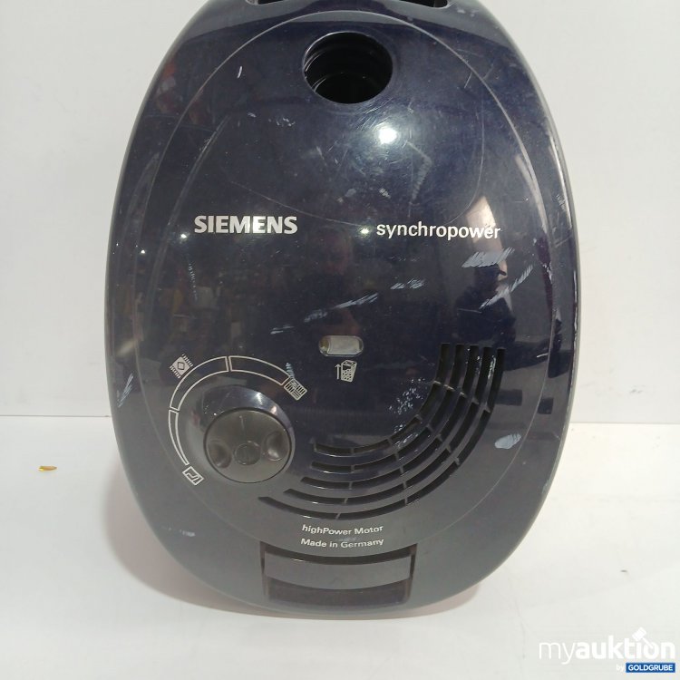 Artikel Nr. 876348 Artikel Nr. 876348: Siemens synchropower Staubsauger dunkelblau