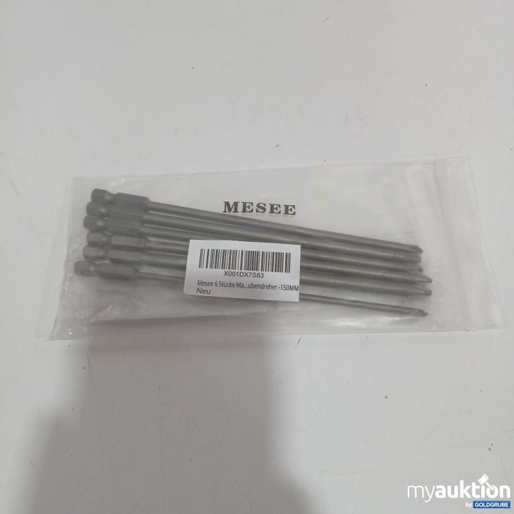 Artikel Nr. 879348: Mesee 6 Stücke Magnetischer lange Kreuzschlitz Schraubendreher Bits