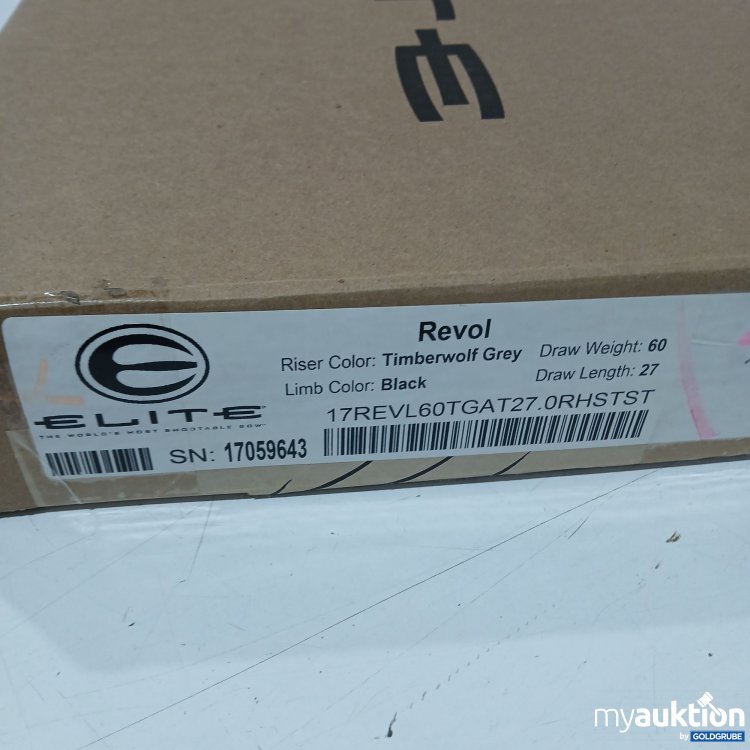 Artikel Nr. 889348: Elite Revol Timberwolf Grey Black  mit Zubehörteile 