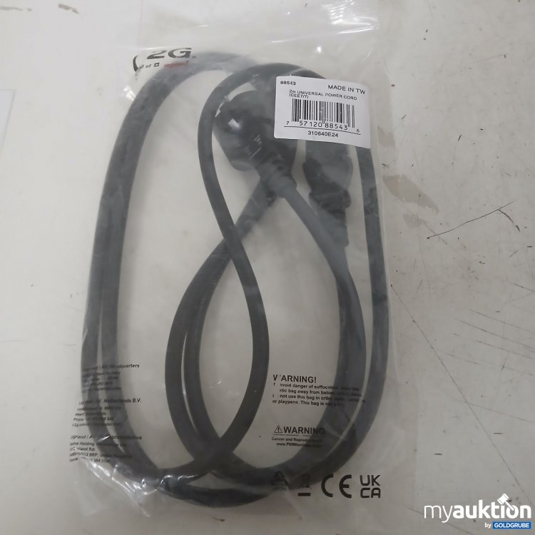 Artikel Nr. 906348 Artikel Nr. 906348: 2m Universal Power Cord