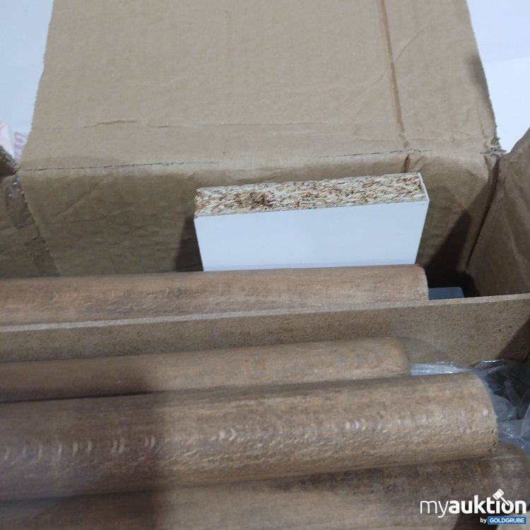 Artikel Nr. 916348 Artikel Nr. 916348: VCM Beistelltisch Singo XXL Weiß/Anthrazit 920243