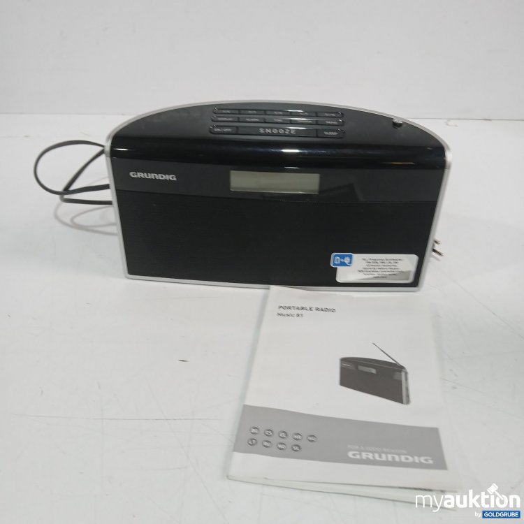 Artikel Nr. 938348: Grundig Radiowecker mit Snooze