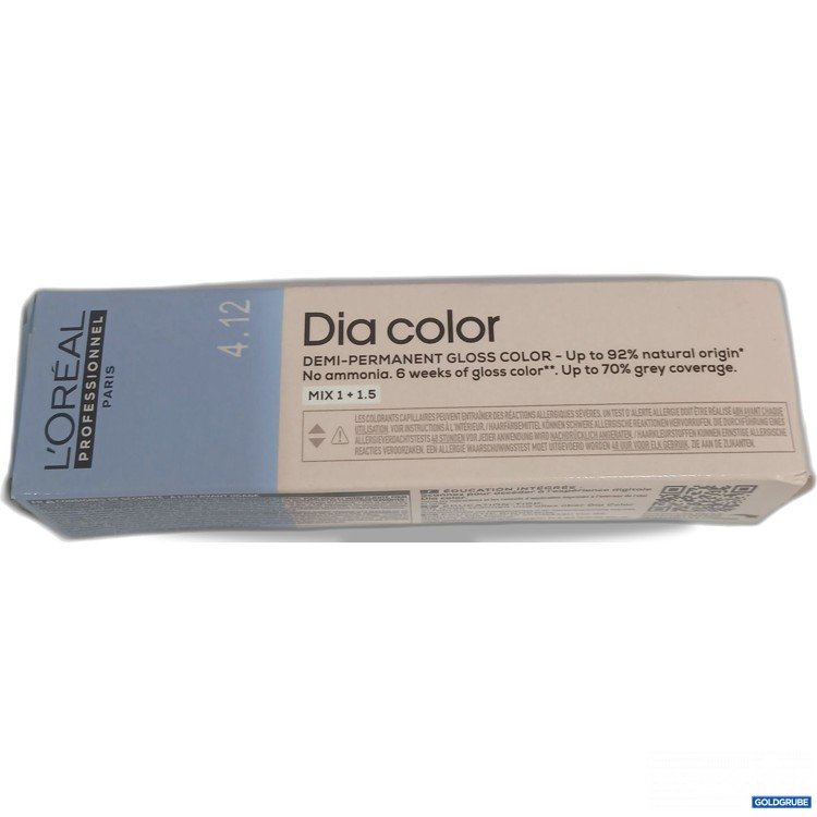 Artikel Nr. 972348: Loreal Professionnel Dia Color 4.12 Mittelbraun Asch irise 60ml 