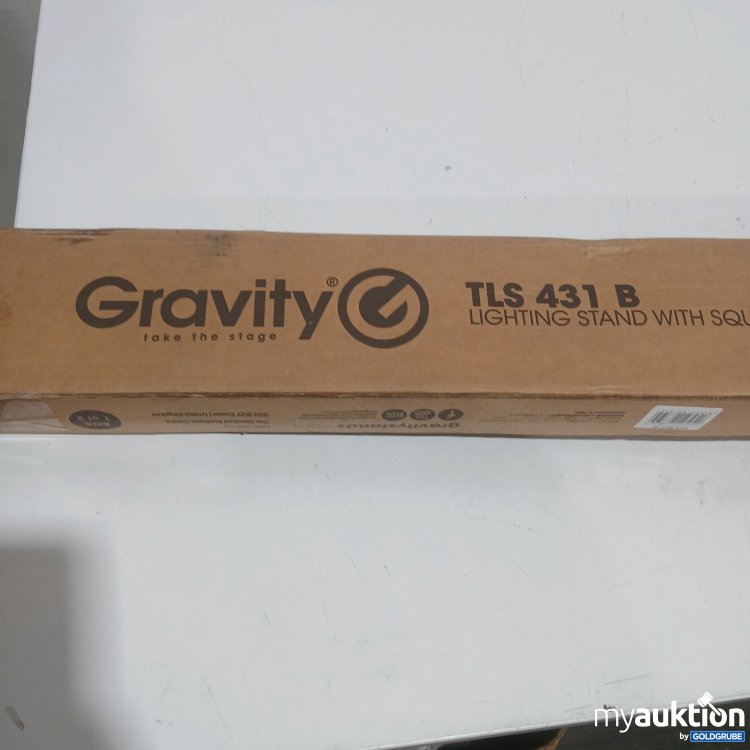 Artikel Nr. 980348 Artikel Nr. 980348: Gravity TLS 431 B Touring-Lichtstativ Max 2,5m