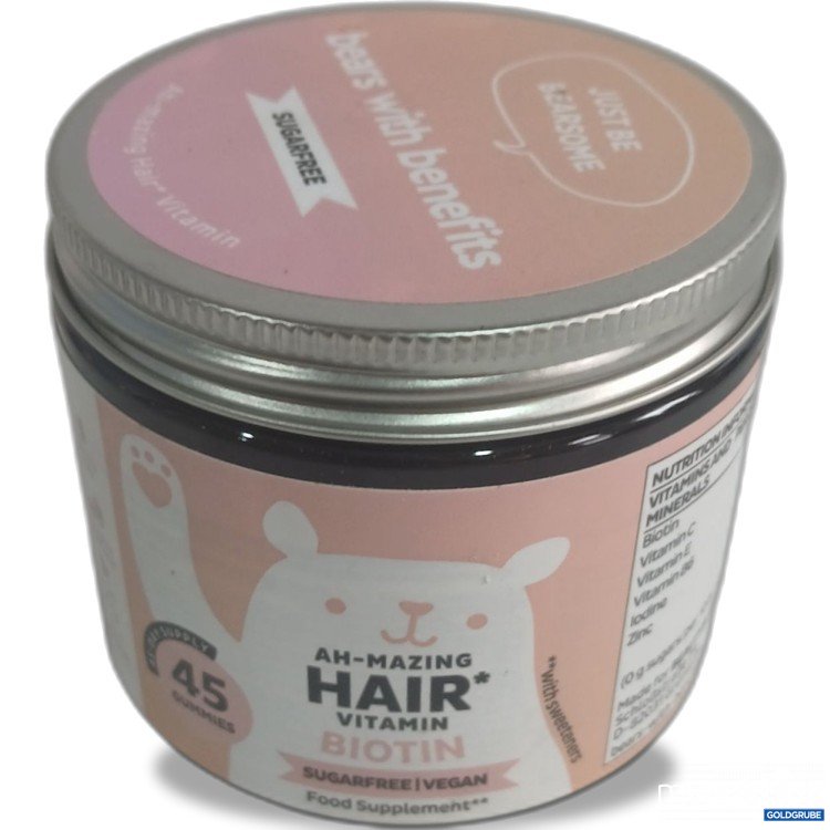 Artikel Nr. 988348 Artikel Nr. 988348: Bears Benefits Ah-mazing Hair Vitamin 45Gummies