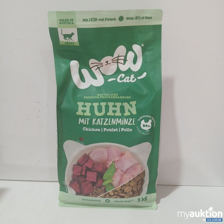 Artikel Nr. 989348 Artikel Nr. 989348: Wow Cat Trockenfutter Huhn mit Katzenminze 2kg