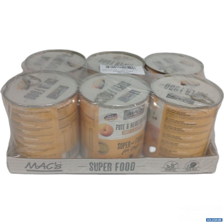 Artikel Nr. 990348: Macs Super Food Hundefutter Pute & Heidelbeeren 6x800g 