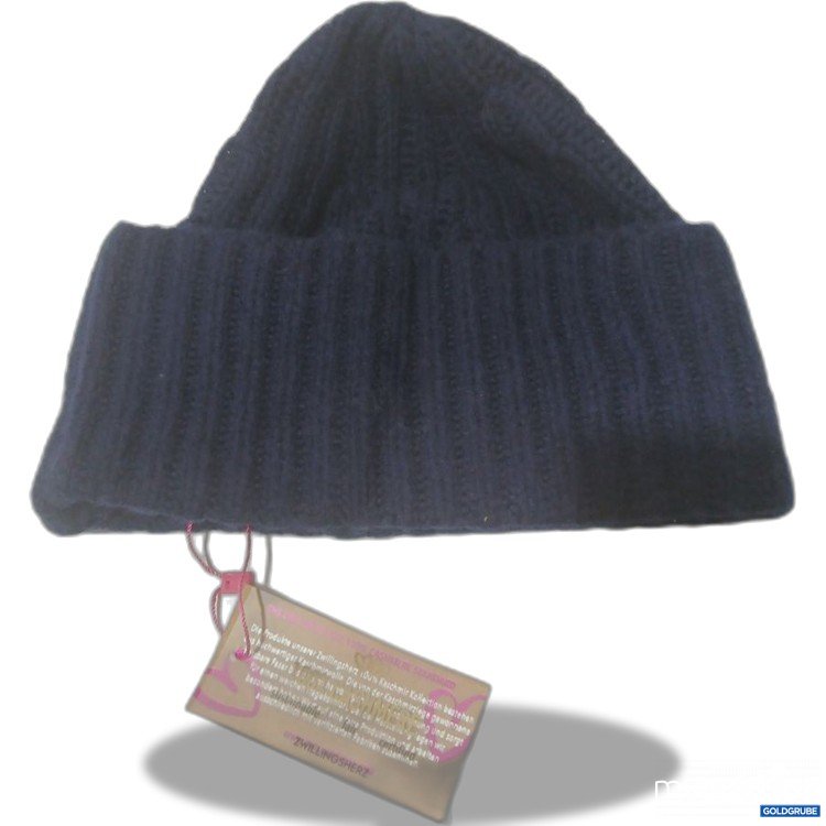 Artikel Nr. 993348 Artikel Nr. 993348: Zwillingsherz Beanie in dunkelblau mit Rippstruktur