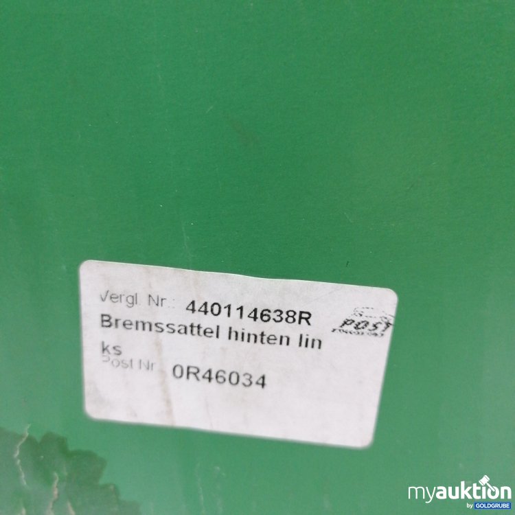 Artikel Nr. 441349: Elstock Bremssattel hinten links 0R46034 86-2405