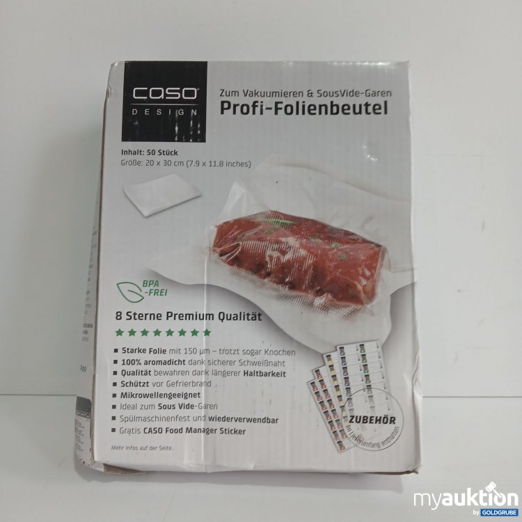 Artikel Nr. 821349 Artikel Nr. 821349: Caso Design Profi-Folienbeutel 50Stk 20x30cm