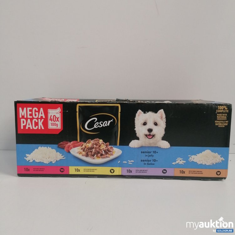 Artikel Nr. 855349: Cesar Hundefutter Mega Pack 40x100g