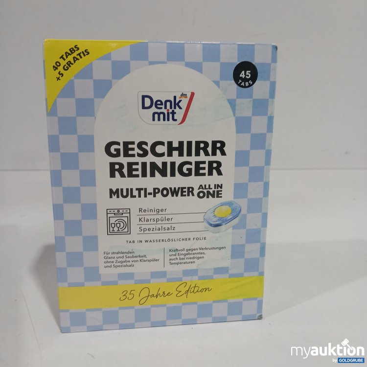 Artikel Nr. 870349: Denk mit Geschirr Reiniger Tabs 45Stk 