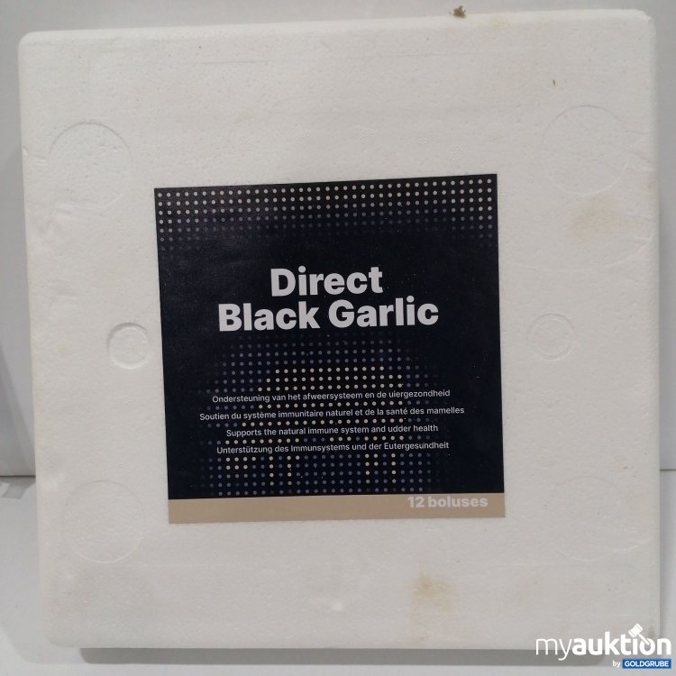 Artikel Nr. 875349 Artikel Nr. 875349: Direct Black Garlic Unterstützung des Immunsytems und der Eutergesundheit