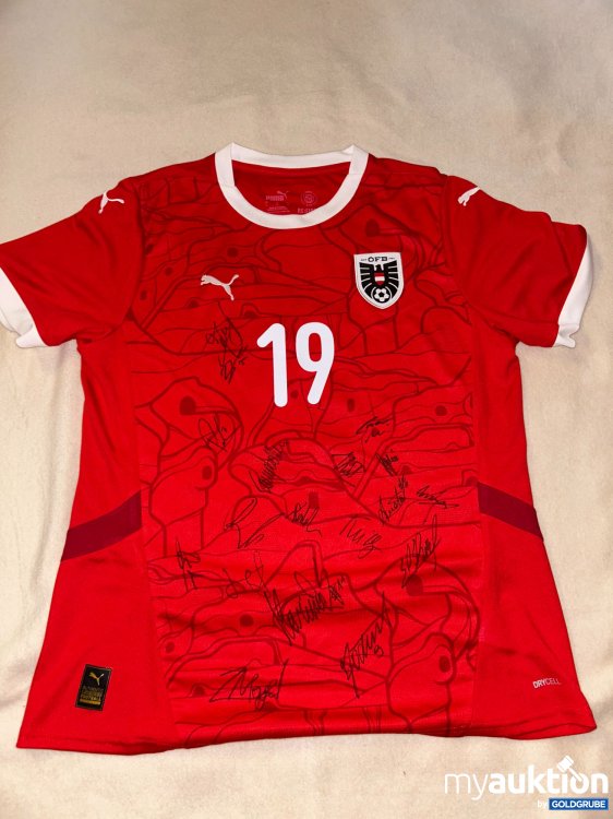 Artikel Nr. 904349: Signiertes Trikot von Verena Hanshaw, ÖFB-Teamspielerin 