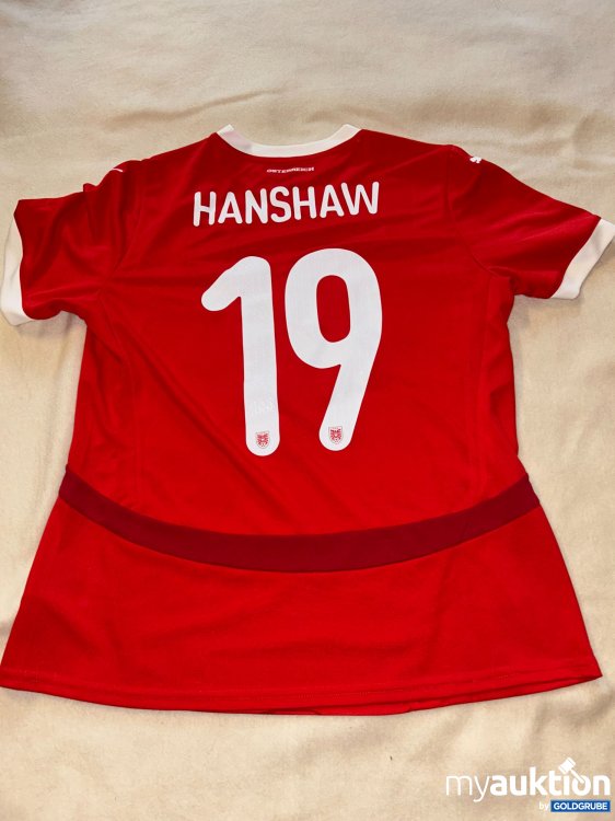 Artikel Nr. 904349: Signiertes Trikot von Verena Hanshaw, ÖFB-Teamspielerin 
