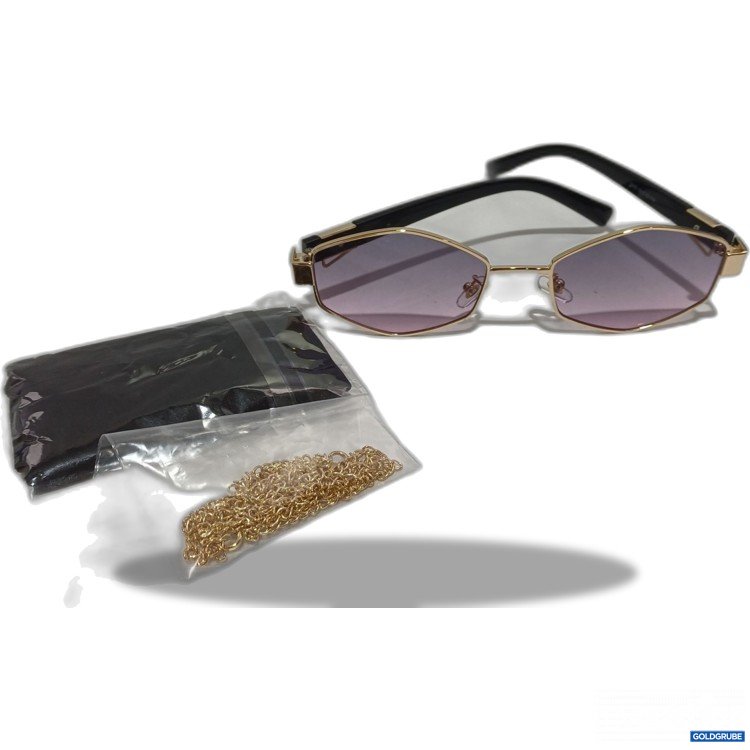 Artikel Nr. 917349: Sonnenbrille mit Kette und Beutel