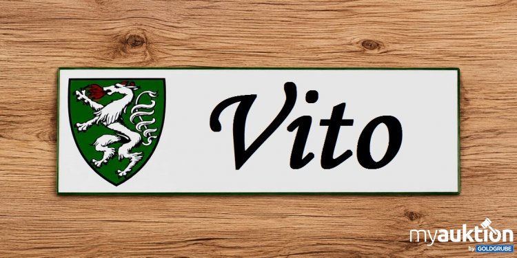 Artikel Nr. 937349: Blechschild 