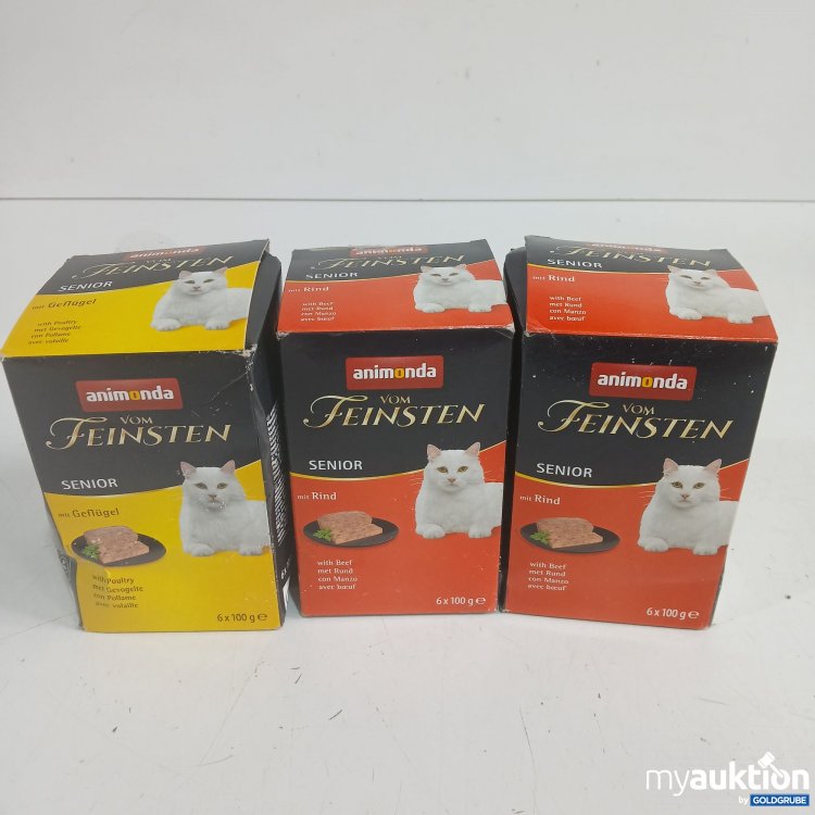 Artikel Nr. 986349: Animonda vom Feinsten Katzenfutter Senior 3x(6x100g)