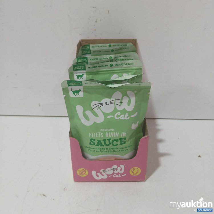 Artikel Nr. 989349 Artikel Nr. 989349: Wow Cat Filets Huhn in Sauce 85g 8Stk