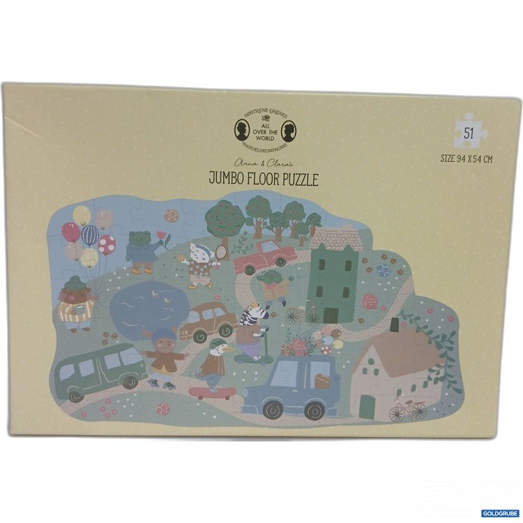 Artikel Nr. 994349 Artikel Nr. 994349: Anna & Clara's Jumbo Floor Puzzle 94x54cm