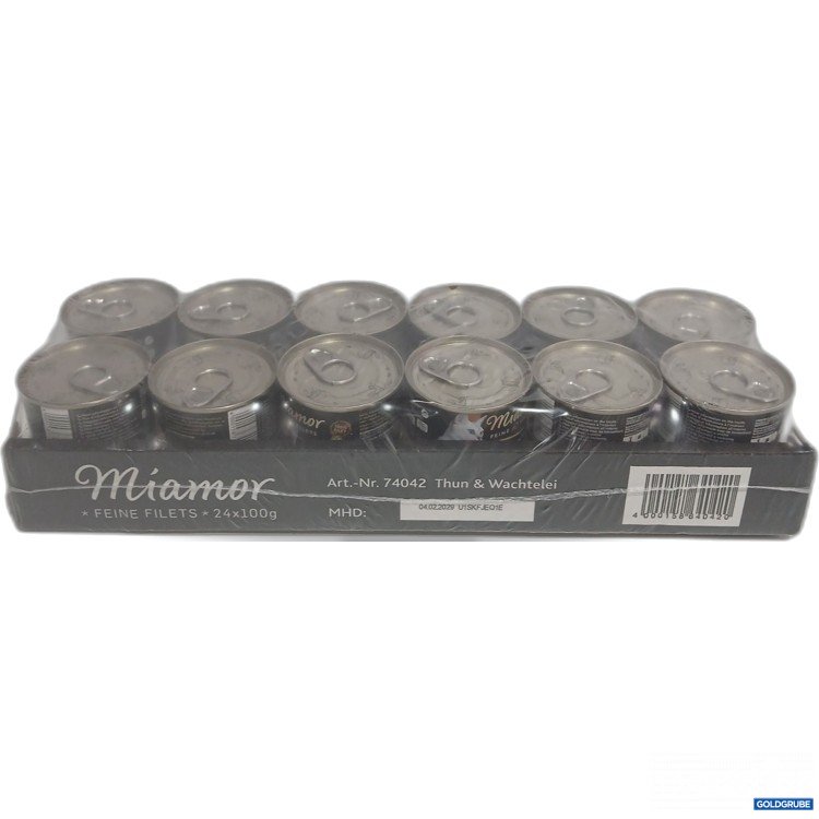 Artikel Nr. 460350 Artikel Nr. 460350: Miamor Feine Filets Thunfisch & Wachtelei 24x100g