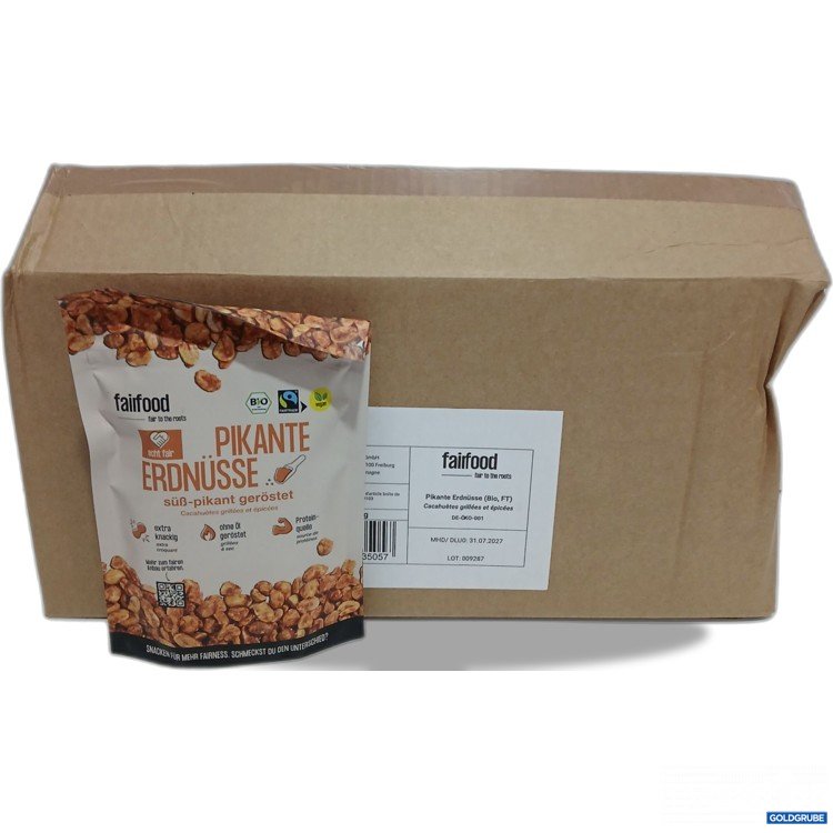 Artikel Nr. 462350 Artikel Nr. 462350: Fairfood Pikante Erdnüsse 8x125g