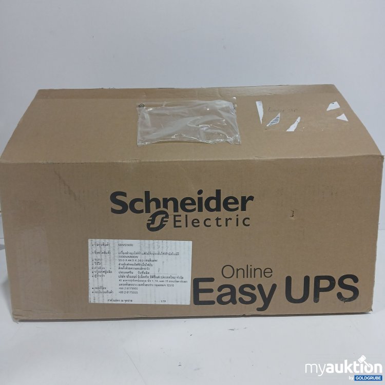 Artikel Nr. 519350 Artikel Nr. 519350: Schneider Electric Online Easy UPS