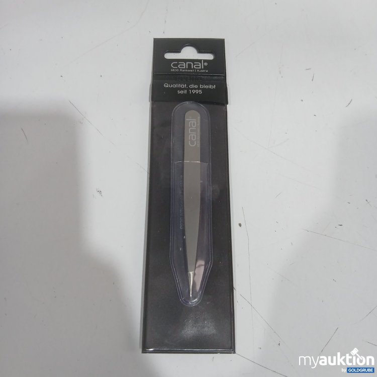 Artikel Nr. 526350 Artikel Nr. 526350: canal Splitterpinzette satin rostfrei 9 cm 2019-02