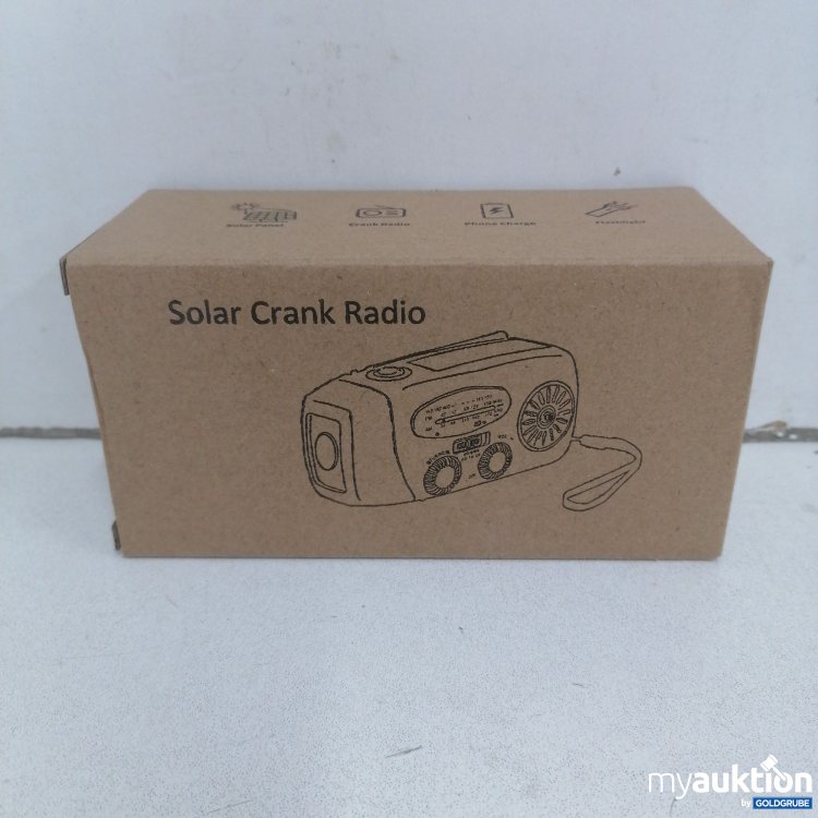 Artikel Nr. 630350: Solar Crank Radio 
