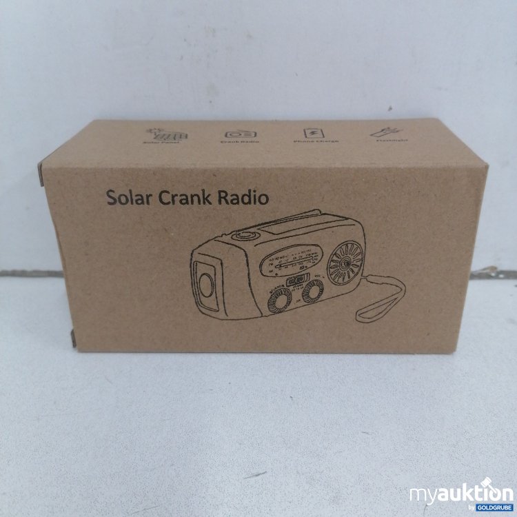 Artikel Nr. 630350 Artikel Nr. 630350: Solar Crank Radio