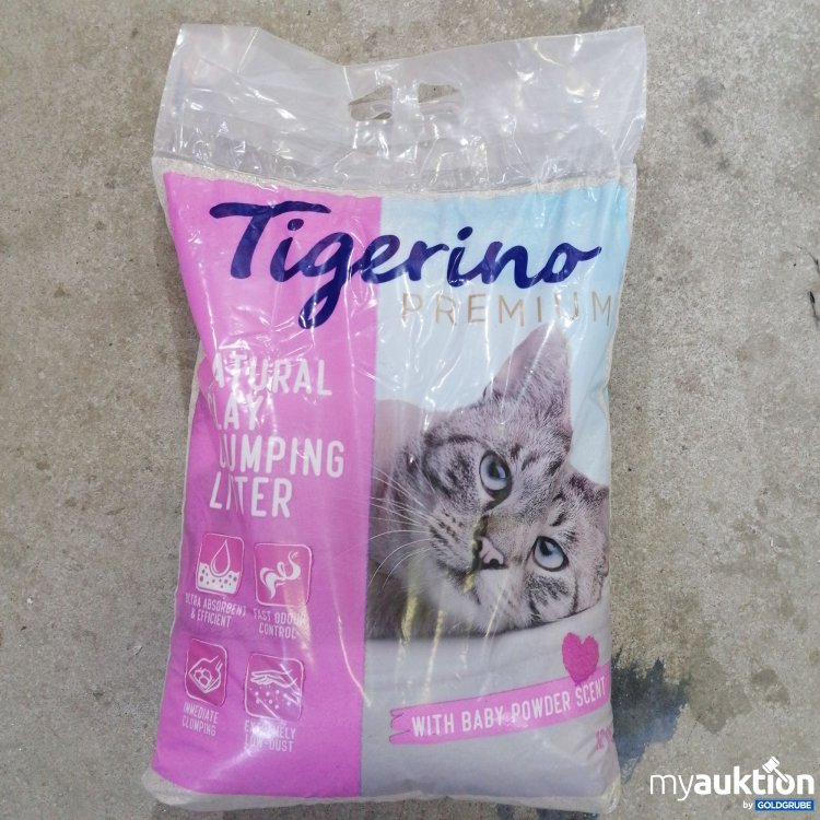 Artikel Nr. 720350: **Tigerino Premium Katzenstreu** 12kg