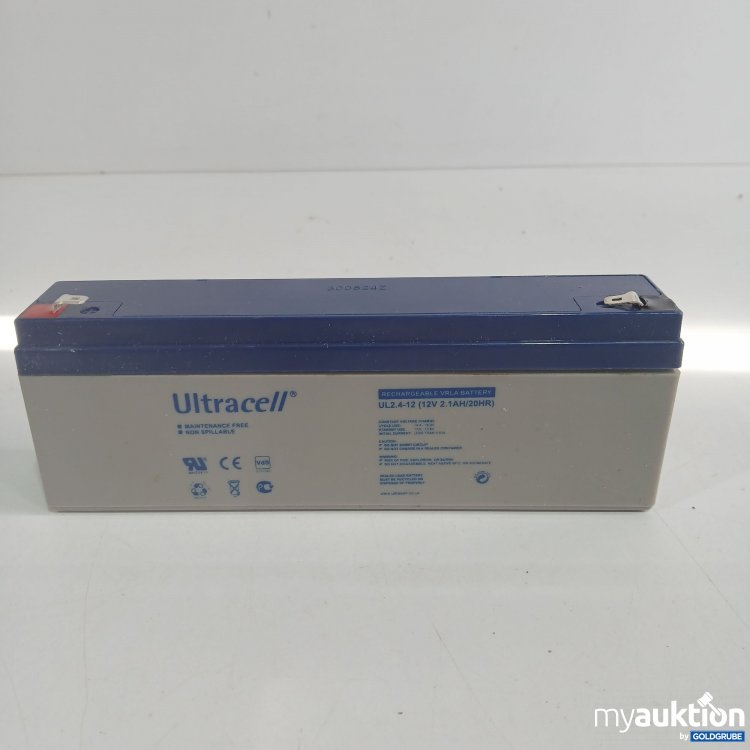 Artikel Nr. 809350 Artikel Nr. 809350: Ultracell Rechargeable VRLA Battery UL24-12