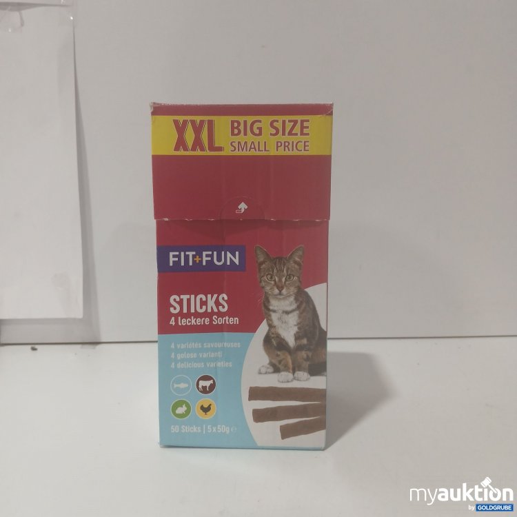 Artikel Nr. 846350: Fit+Fun Sticks 4 leckere Sorten XXL Big size