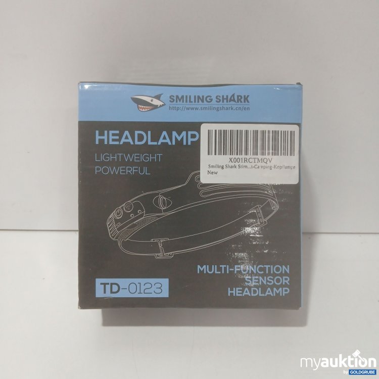 Artikel Nr. 873350 Artikel Nr. 873350: Smiling Shark Headlamp TD-0123