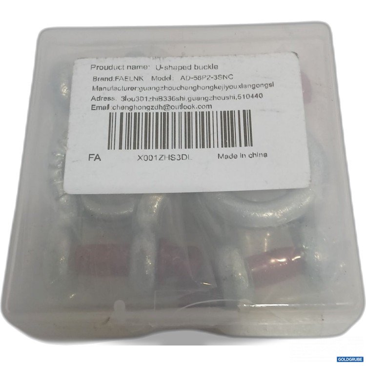 Artikel Nr. 887350: U-Shaped buckle 4 Stück 