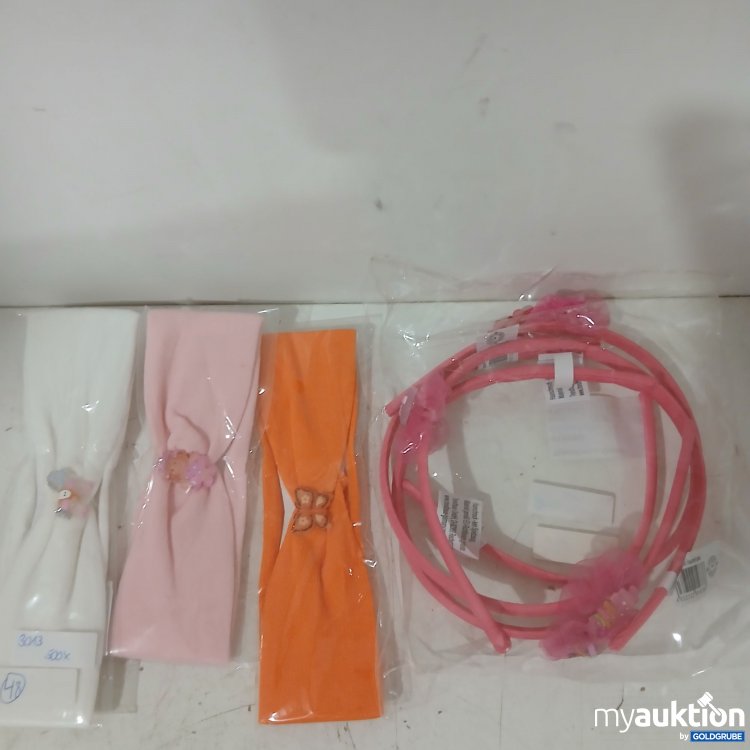 Artikel Nr. 929350: Haarreifen Pink 4Pack + Haarband 3Pack versch. Farben