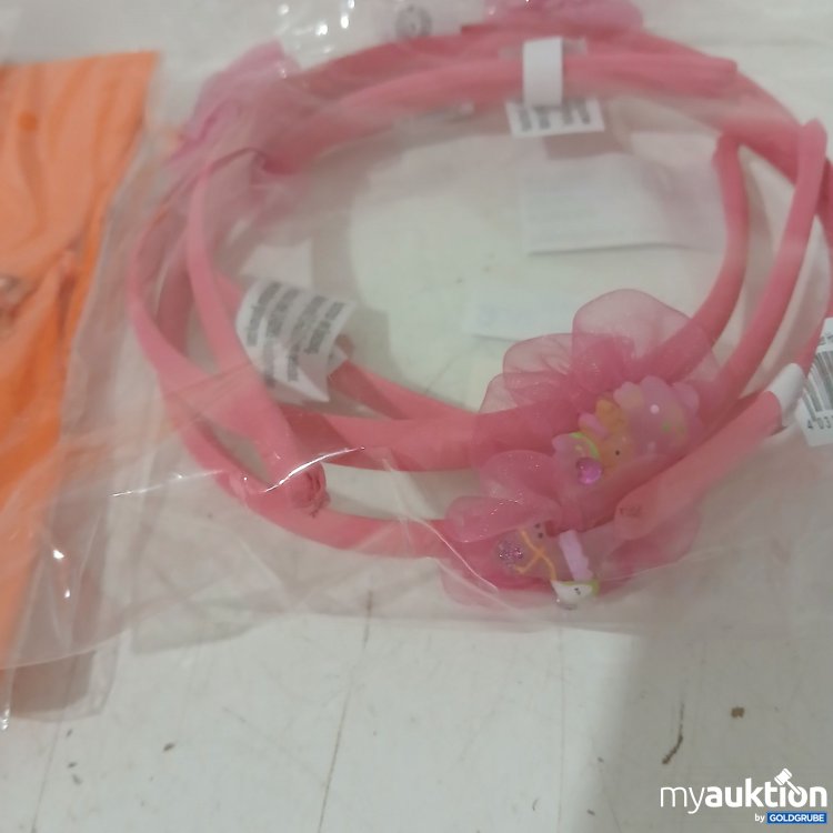 Artikel Nr. 929350: Haarreifen Pink 4Pack + Haarband 3Pack versch. Farben