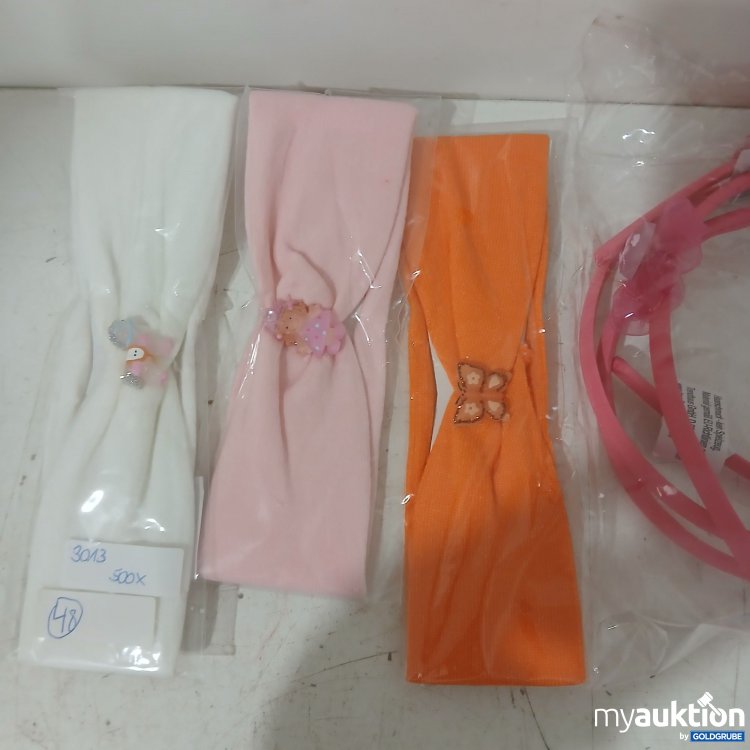 Artikel Nr. 929350: Haarreifen Pink 4Pack + Haarband 3Pack versch. Farben
