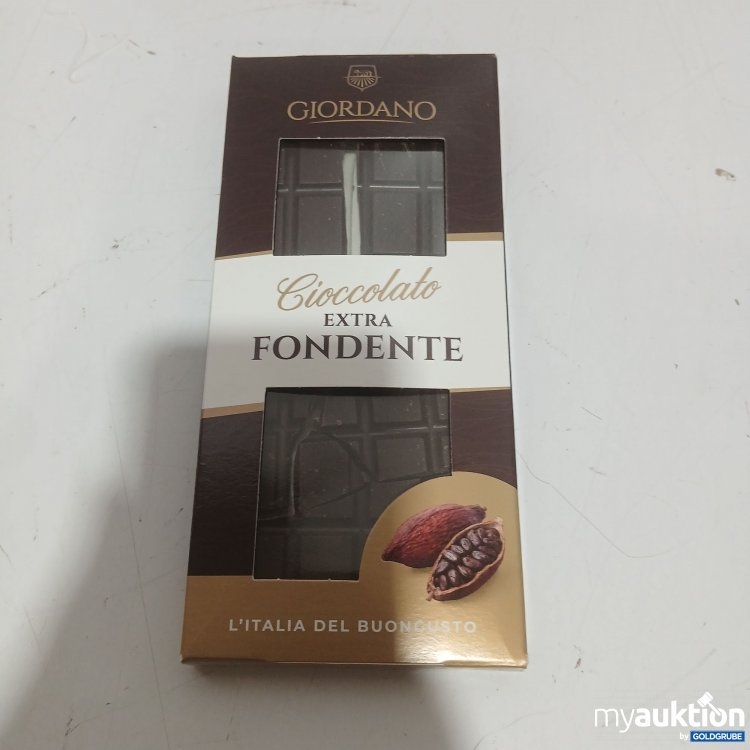 Artikel Nr. 980350 Artikel Nr. 980350: Giordano Cioccolato Extra Fondente 100g