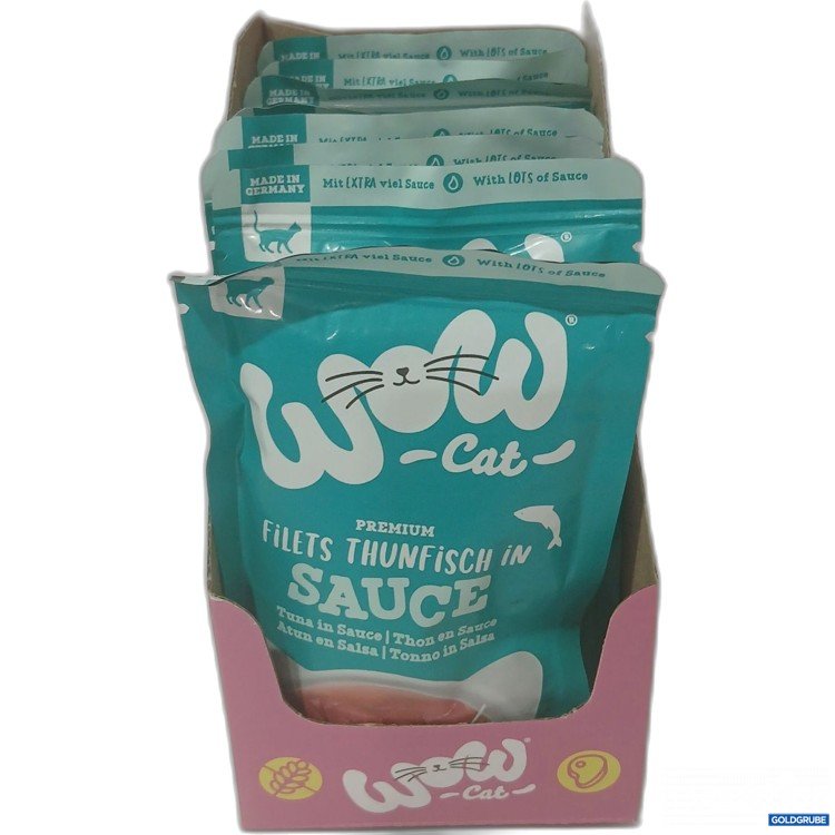 Artikel Nr. 989350 Artikel Nr. 989350: Wow Cat Filets Thunfisch in sauce 85g 8Stk