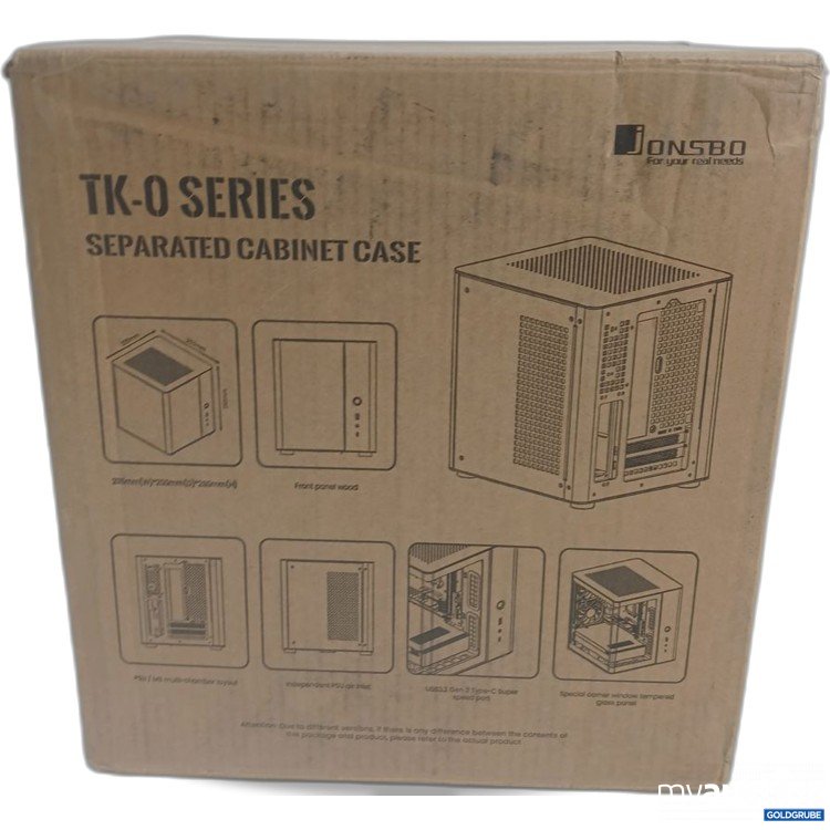 Artikel Nr. 996350 Artikel Nr. 996350: Jonsbo TK-O Series seperated Cabibet Case TK-0 white