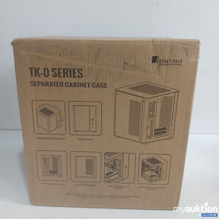 Artikel Nr. 996350 Artikel Nr. 996350: Jonsbo TK-O Series seperated Cabibet Case TK-0 white