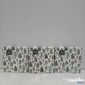 Auktion TableHome Servietten Weihnachtsmuster 20 Servietten 3x33x33