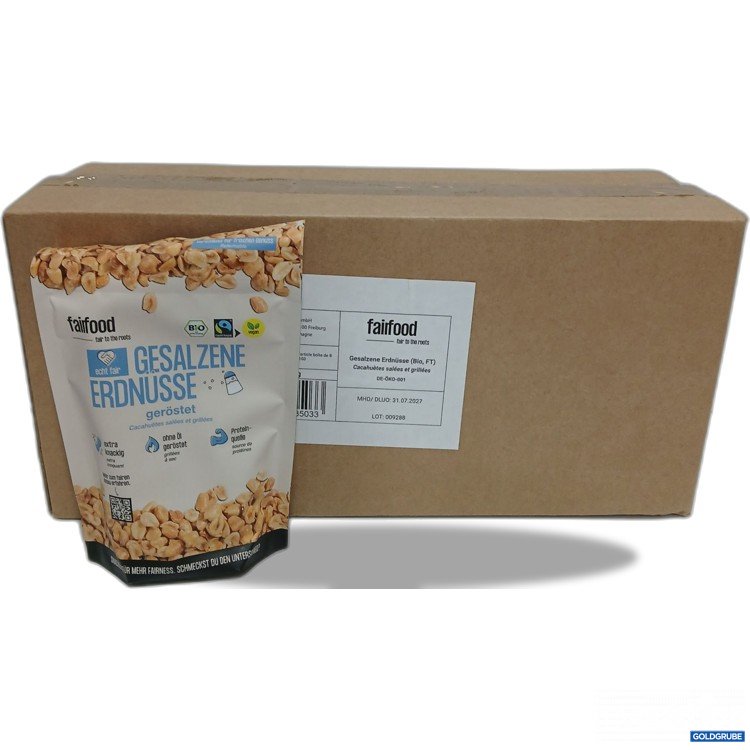 Artikel Nr. 462351 Artikel Nr. 462351: Fairfood Gesalzene Erdnüsse 8x125g
