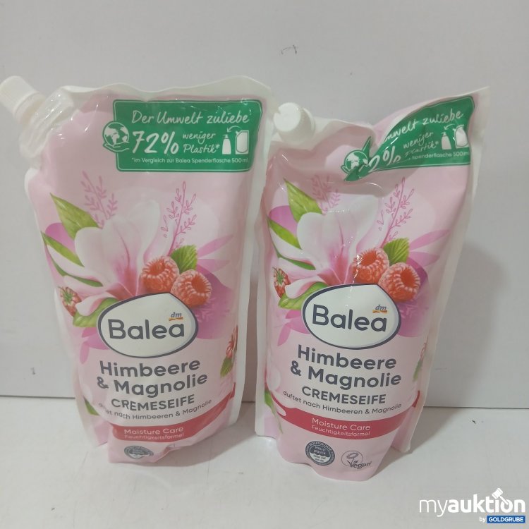 Artikel Nr. 464351: Balea Cremeseife Himbeere & Magnolie Nachfüllbeutel 2x500ml