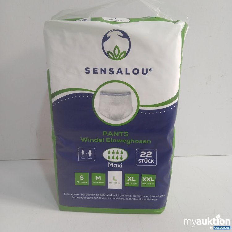 Artikel Nr. 465351 Artikel Nr. 465351: Sensalou Pants Windel Einweghosen L 22Stk