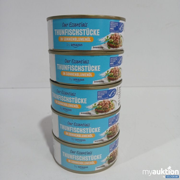 Artikel Nr. 816351 Artikel Nr. 816351: Thunfischstücke in Sonnenblumenöl je 145g