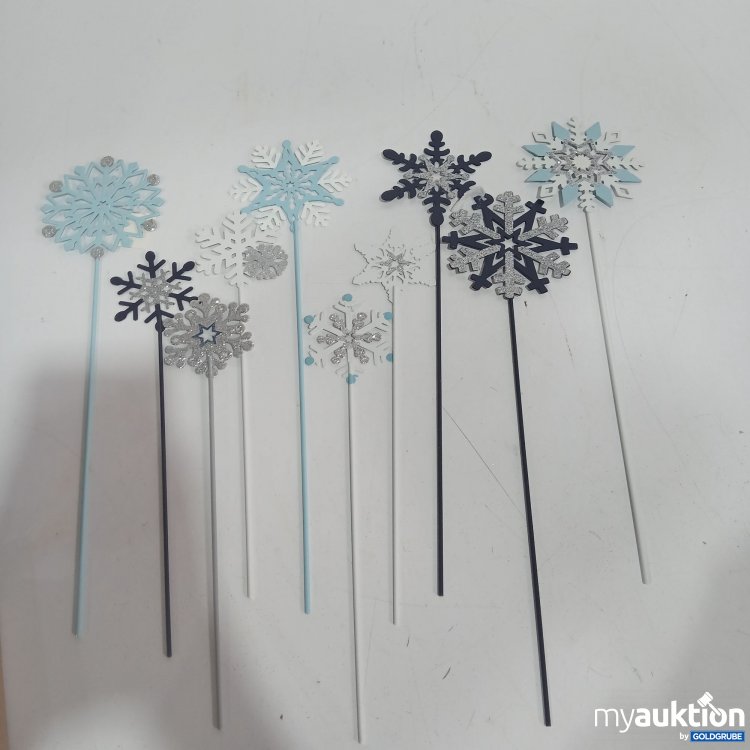 Artikel Nr. 832351 Artikel Nr. 832351: Weltbild Dekostecker "Eisblumen" 10-er Set