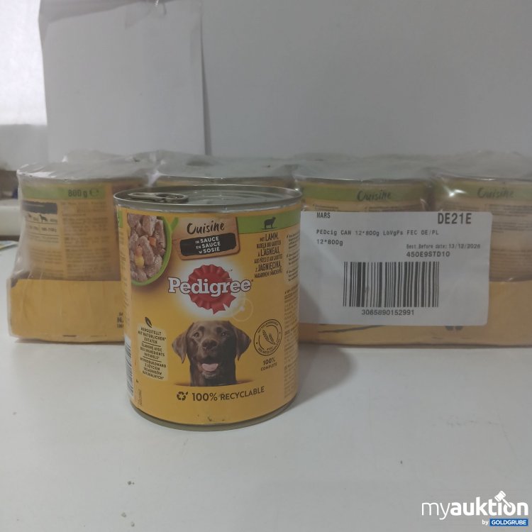 Artikel Nr. 846351: Pedigree Hundefutter 12x800g