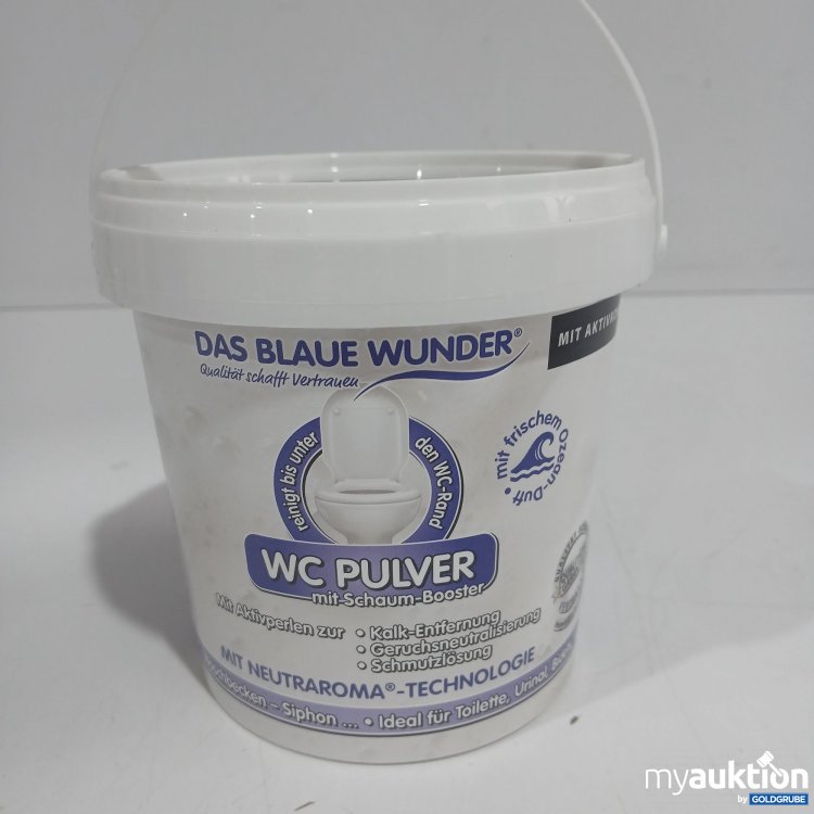 Artikel Nr. 870351: Das blaue Wunder WC Pulver mit Schaum Booster 1kg 